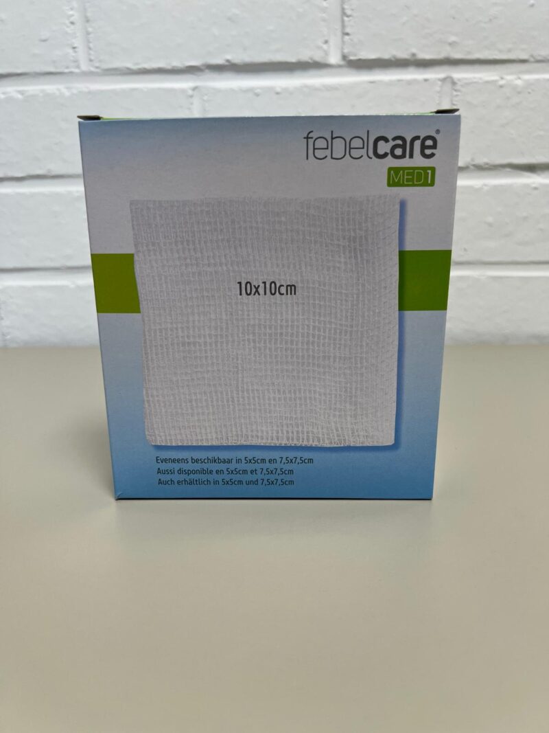 FEBELCARE MED1 Compresses en Gaze Stériles
