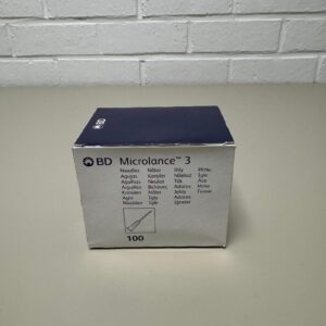 BD MICROLANCE 3 AIG. 23G 1 RB 0,6X25MM BLEU 100