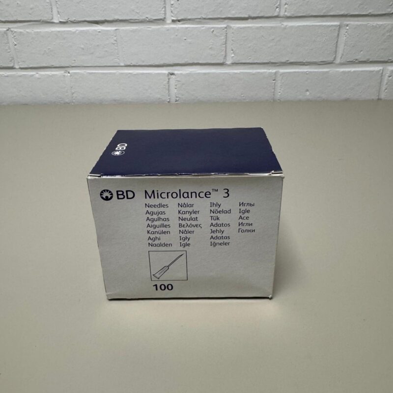 BD MICROLANCE 3 AIG. 23G 1 RB 0,6X25MM BLEU 100