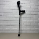 BEQUILLE ADULTE REGLABLE NOIRE - 125 kg