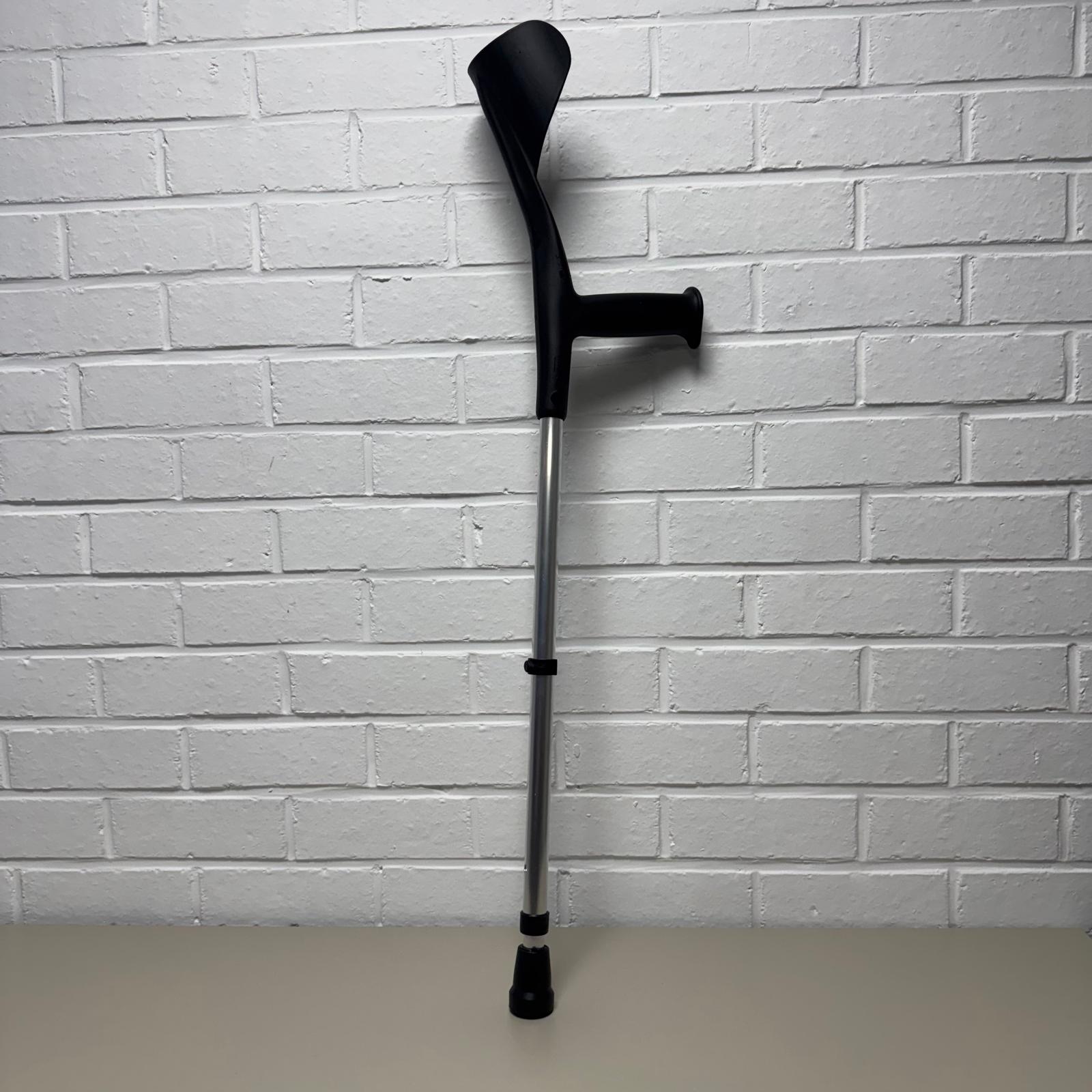 BEQUILLE ADULTE REGLABLE NOIRE - 125 kg