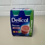 DELICAL BOISSON LACTEE S/SUCRE FRAISE 4X200ML