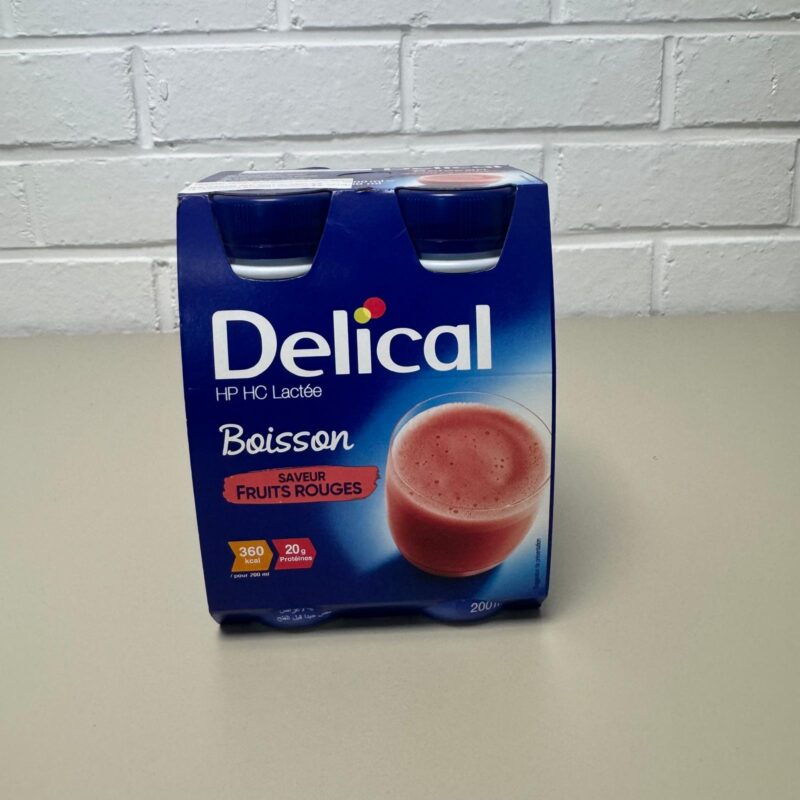 DELICAL HPHC 360 FRUITS ROUGES 4X200ML