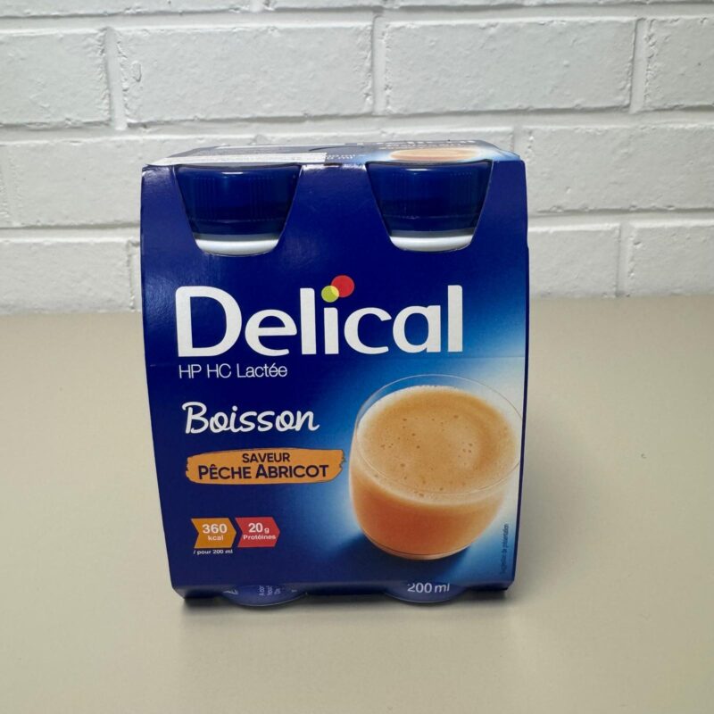 DELICAL HPHC 360 PECHE-ABRICOT 4X200ML