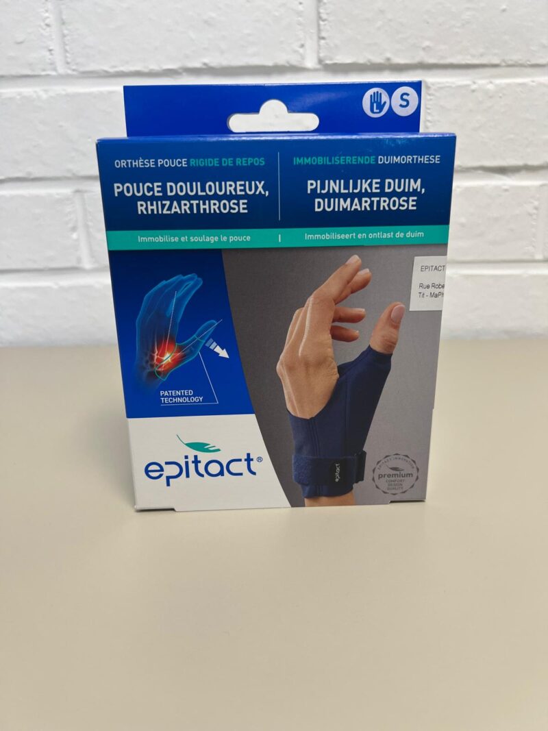 Photo présentant : EPITACT CARP'ACTIV ATTELLE POIGNET GAUCHE S