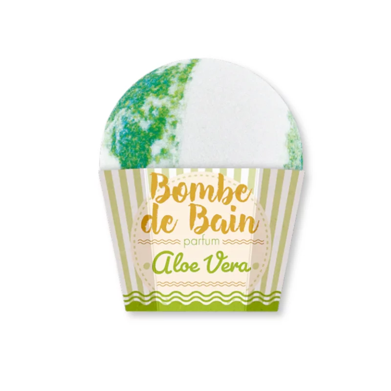 Les Petits Bains de Provence Bombe de bain à l'Aloe Vera 115 grammes