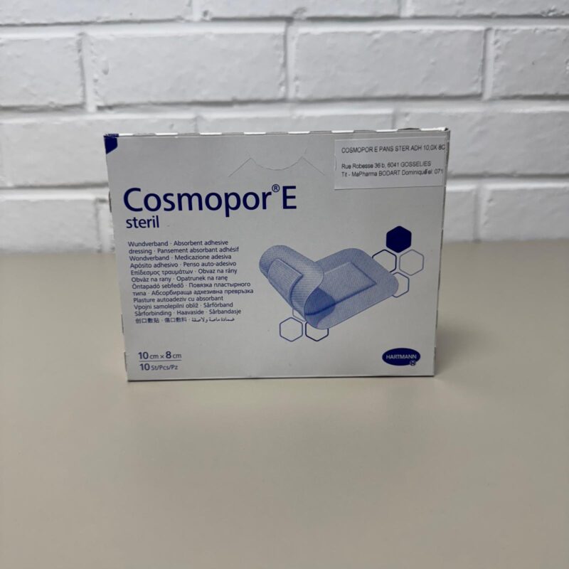 Photo présentant : COSMOPOR E PANS STER ADH 10,0X 8CM 10 9008935