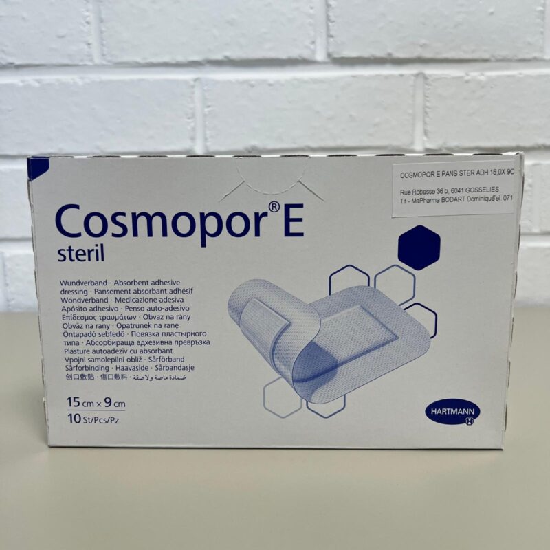 Photo présentant : COSMOPOR E PANS STER ADH 15,0X 9CM 10 9008991