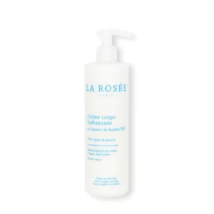 Crème corps hydratante LA ROSEE en flacon 400ml