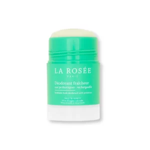 La Rosée déodorant fraicheur aux probiotiques rechargeable ouvert