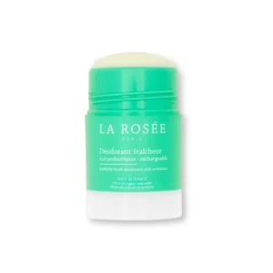 La Rosée déodorant fraicheur aux probiotiques rechargeable ouvert
