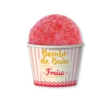 Les Petits Bains de Provence bombe de bain fraise 115 grammes