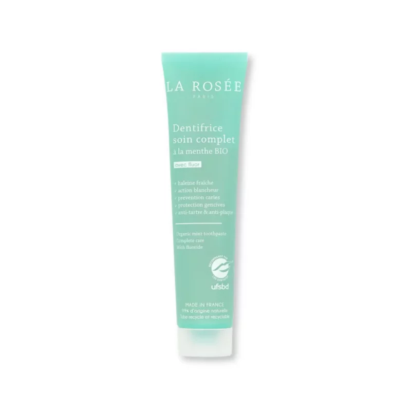 La Rosée Dentifrice bio avec Fluor