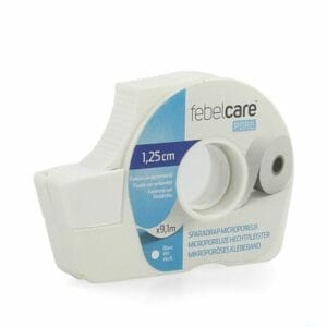 FEBELCARE PORE SPARADRAP MICROPOREUX 12,5MMX9,14M