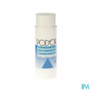 TALC MENTHOLEE 1% POUDREUR 100G